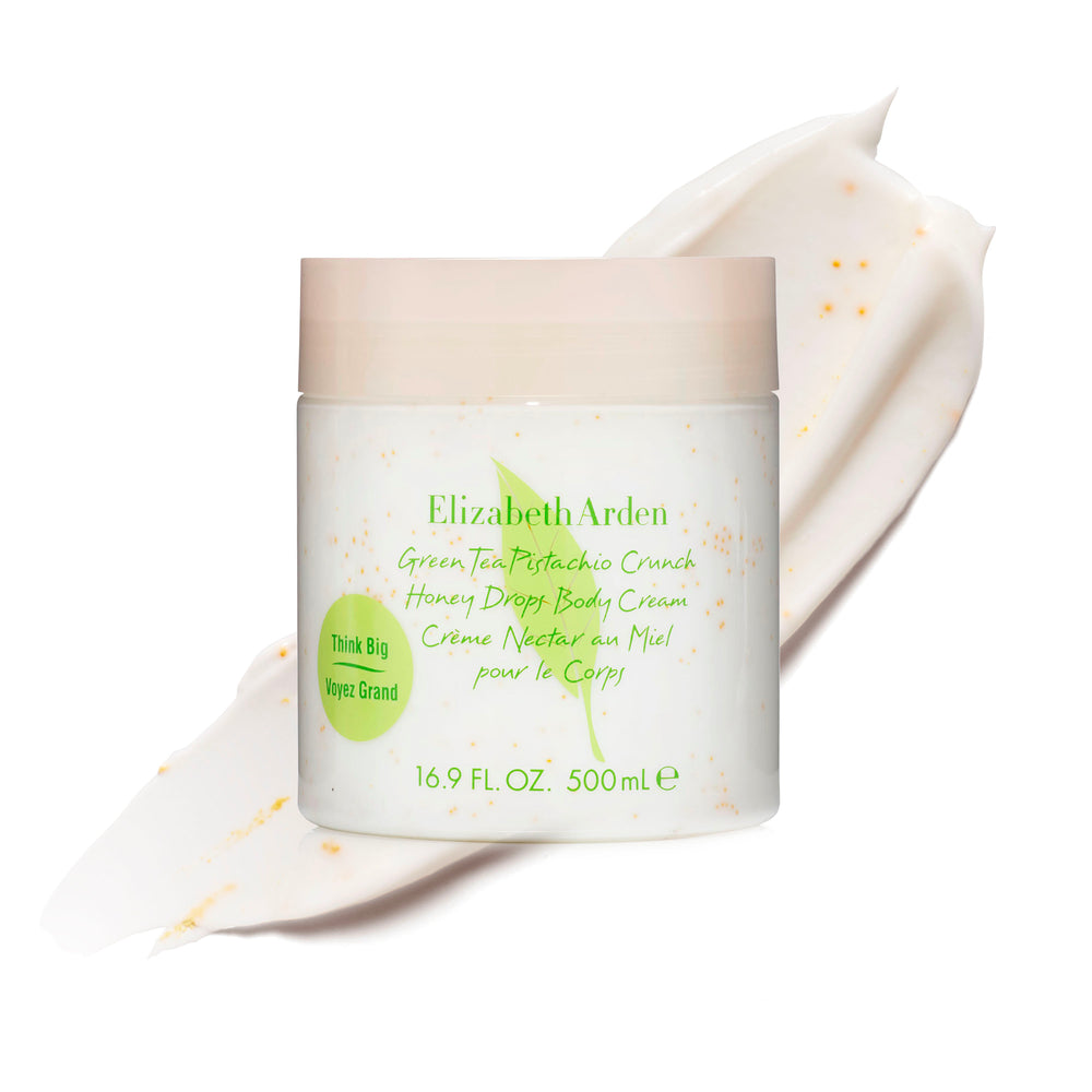 Green Tea Pistachio Crunch Honey Drops Body Cream texture