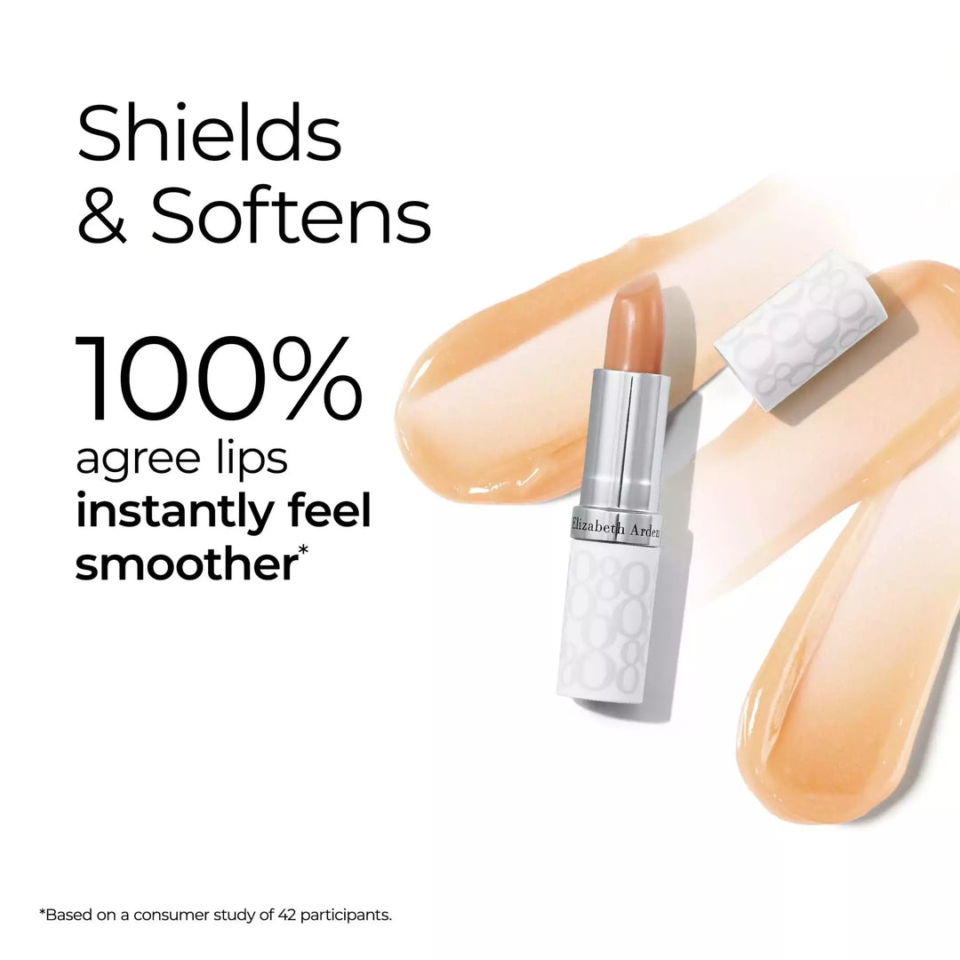 Lip Protectant shields and softens. 100% agree lips instantly feel smoother* *Based on a consumer study of 42 participants