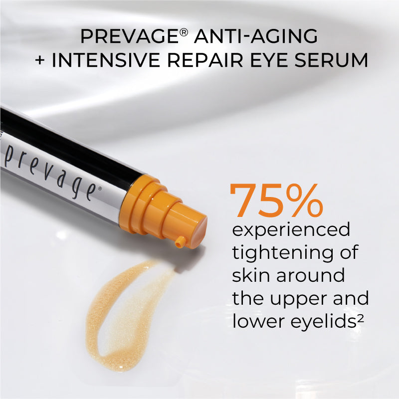 PREVAGE® Anti-Aging Eye Cream Sunscreen SPF 15 
85% agree it reduces the appearance of fine lines and wrinkles around eyes (disclaimer #2)