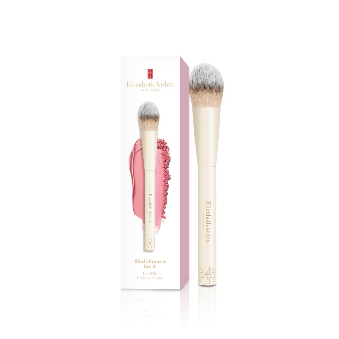Elizabeth Arden Blush and Bronzer Brush with package.