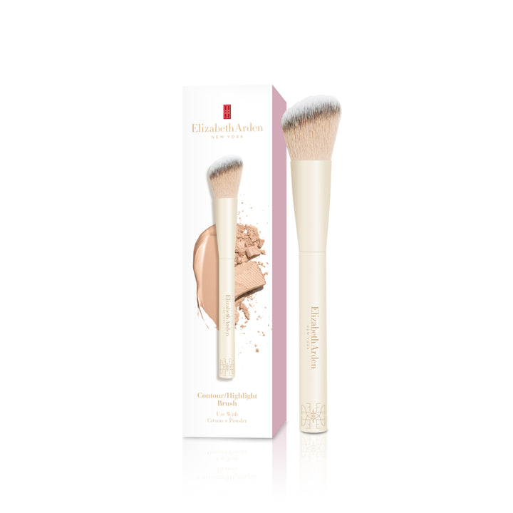 Elizabeth Arden Contour and Highlight Brush with package
