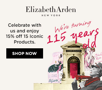 115 years old - 15% Off 15 iconic products (mobile)