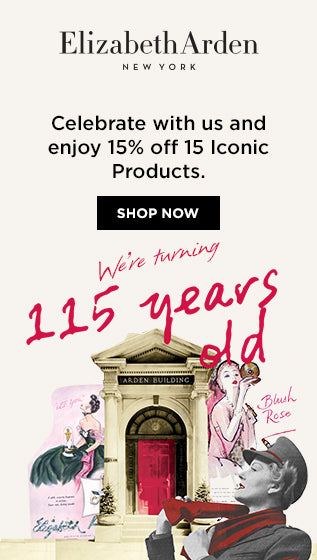 115 years old - 15% Off 15 iconic products (desktop)