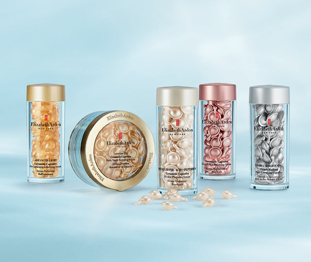 Elizabeth Arden Capsules: Advanced Light Ceramide, Advanced Ceramide, Hyaluronic Acid + Peptides, Retinol + HPR and Visible Brightening