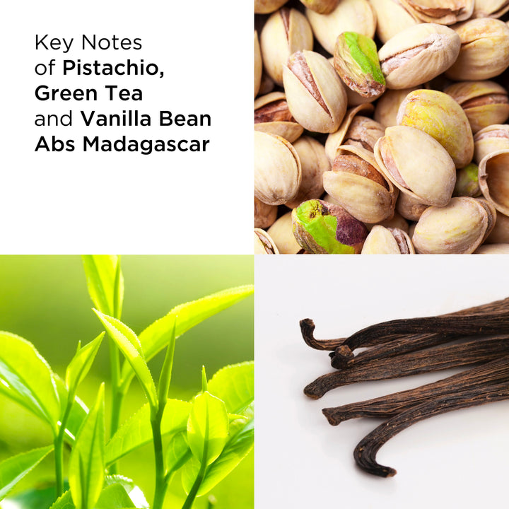 Key Notes of Pistachio, Green Tea and Vanilla Bean Abs Madagascar