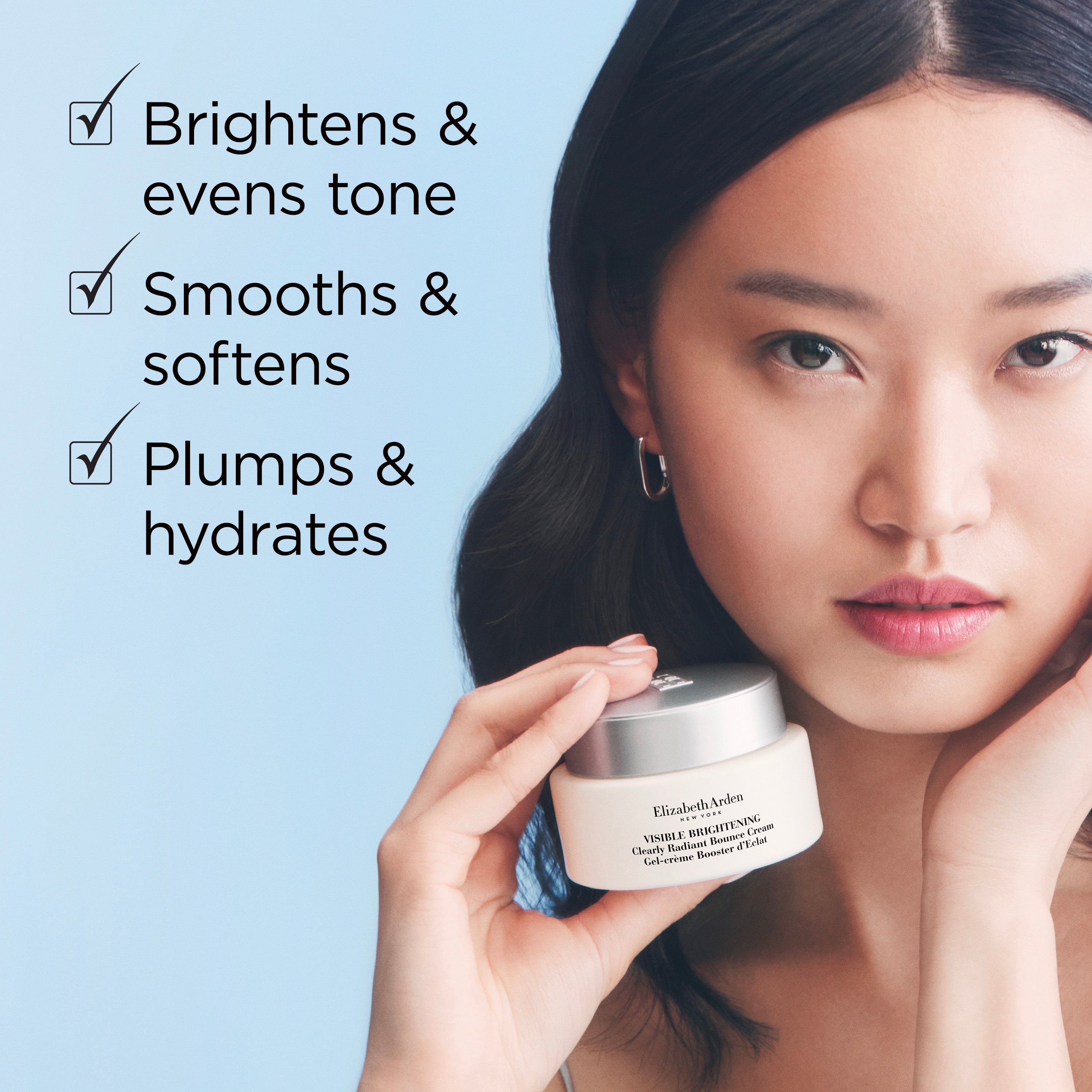 Visible Brightening Clearly Radiant Bounce Cream | Elizabeth Arden