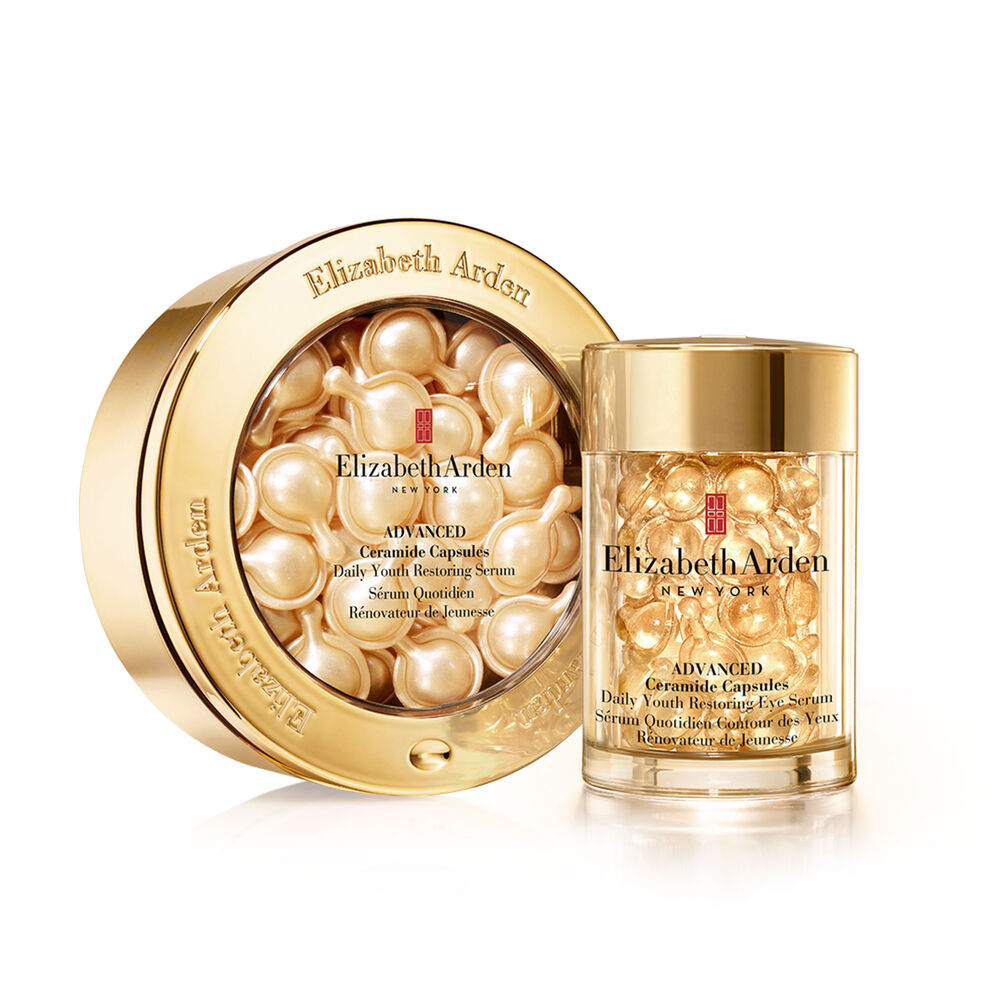 Elizabeth Arden Advanced Ceramide Capsules packaging on a white background