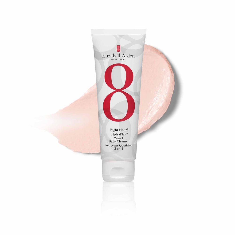 Eight Hour Hydraplay 2 in 1 Daily Cleanser with texture
