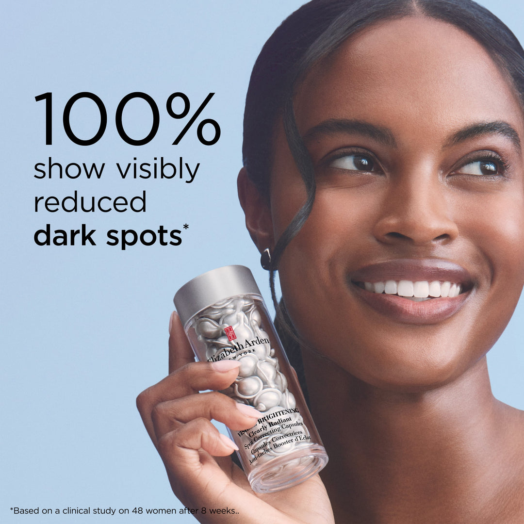 Visible Brightening Capsules-100% show visibly reduced dark spots* *Based on a clinical study on 48 women after 8 weeks