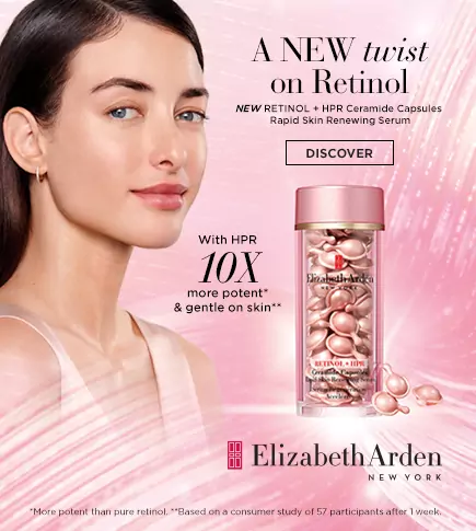 NEW Retinol + HPR Ceramide Capsules Rapid Skin Renewing Serum | Elizabeth Arden New Zealand Skincare